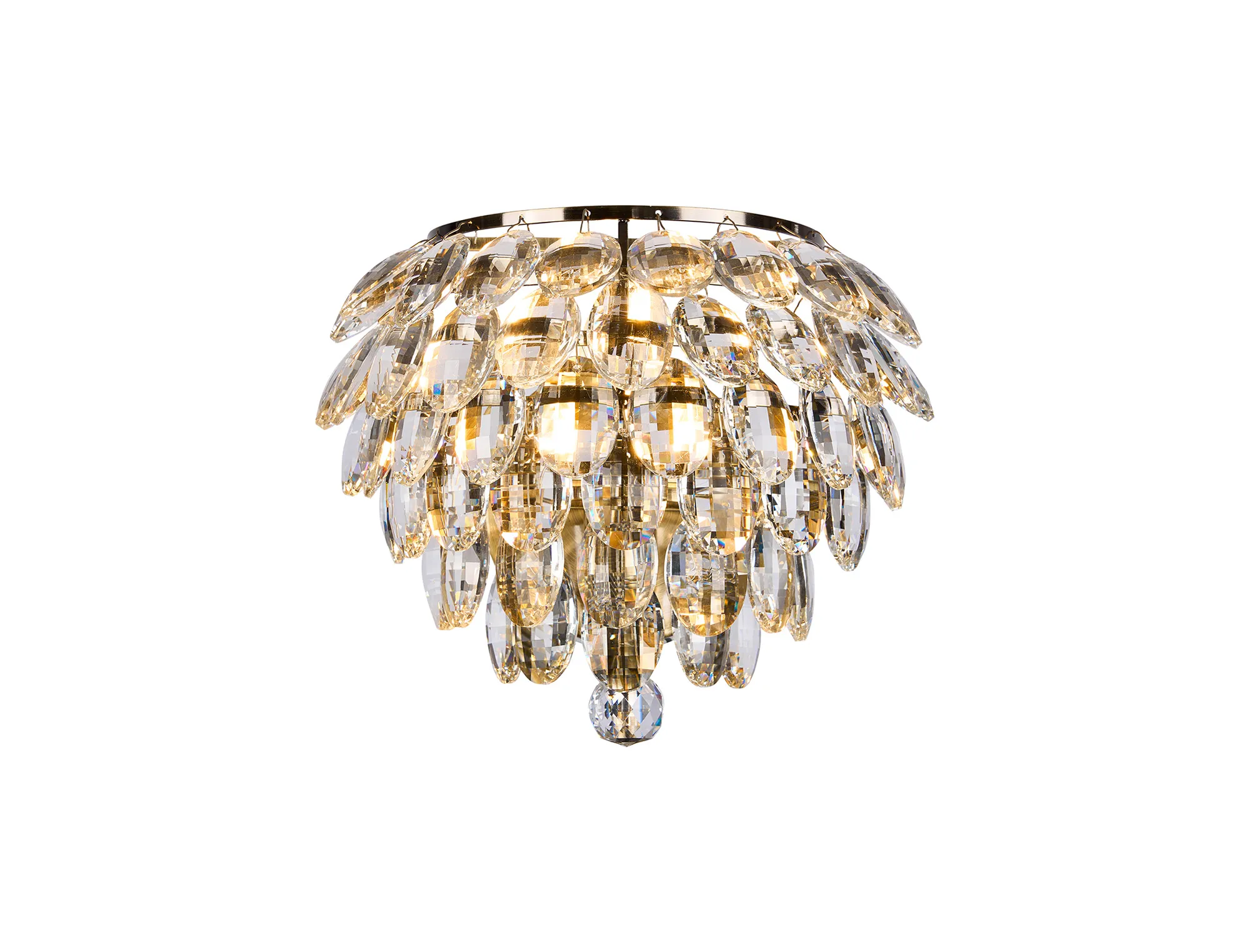 IL32807AB  Coniston Wall Lamp 1 Light Antique Brass